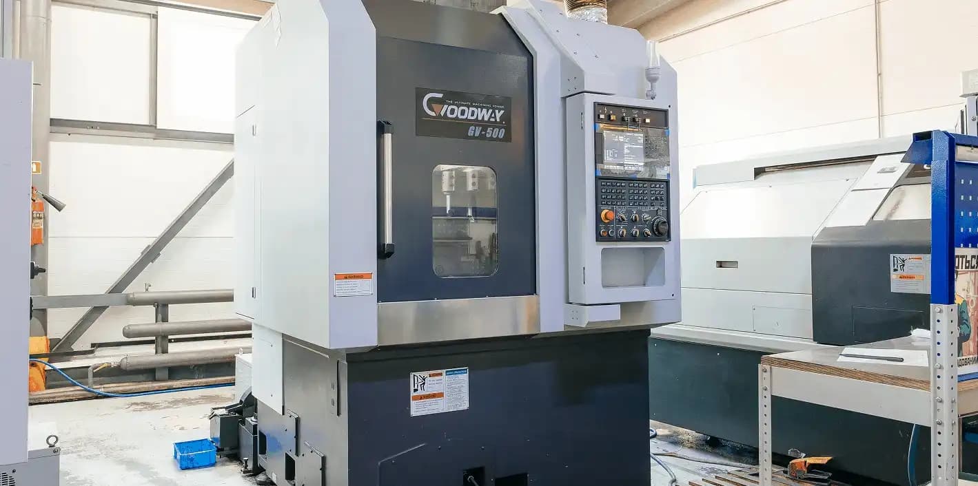 Токарный станок ЧПУ с вертикальным расположением заготовок