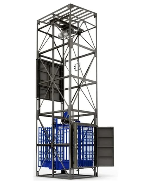 Шахтные грузовые подъемники - изображение 1