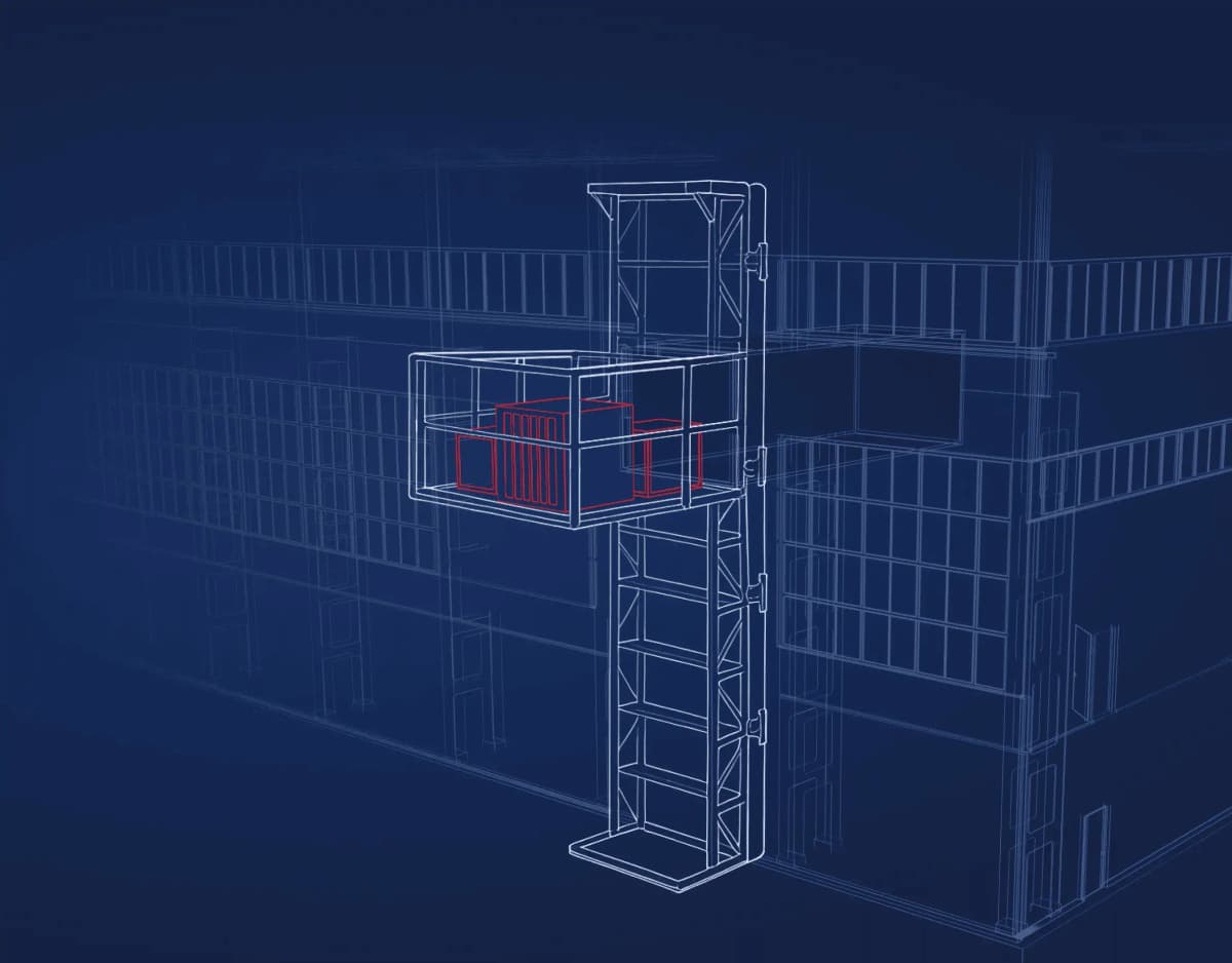 Мачтовые грузовые подъемники